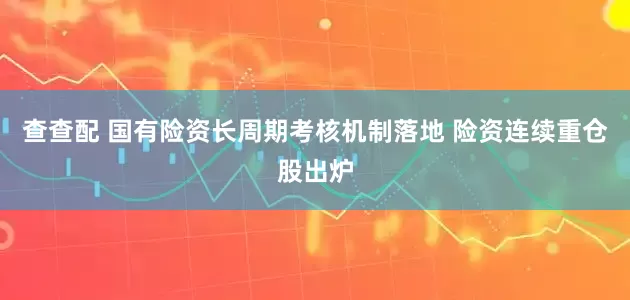 查查配 国有险资长周期考核机制落地 险资连续重仓股出炉